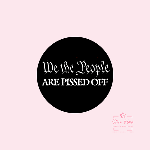 We the People Silicone Focal Bead || Starr Plans Exclusive