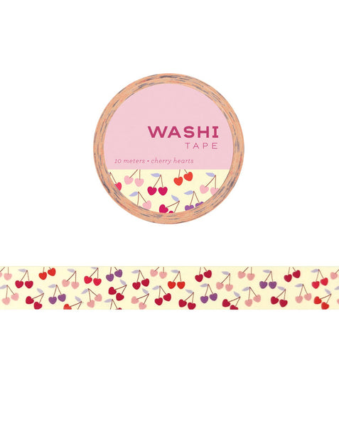 CHERRY HEARTS Washi Tape