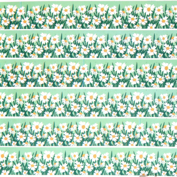 Daisies Border Washi Tape