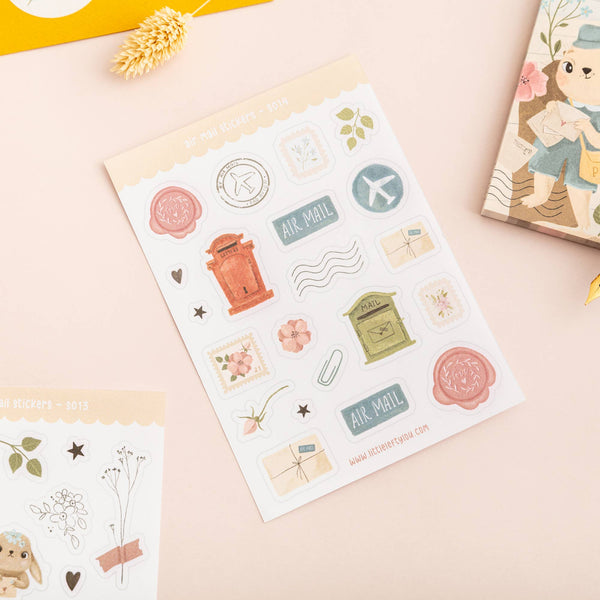 Air Mail Stickers (S014)