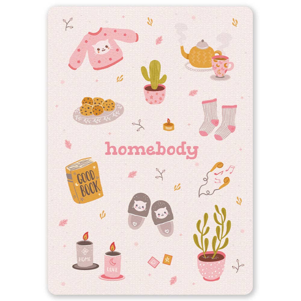 Homebody Postcard