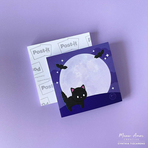 Scaredy Cat Sticky Notes