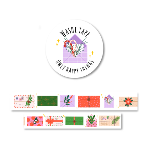 Christmas Letters Washi tape