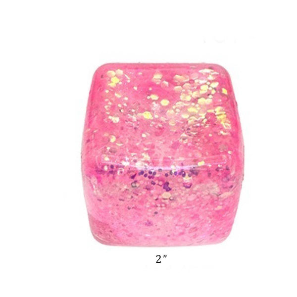 Glitter Maltose Ice Cube Squishy Toy