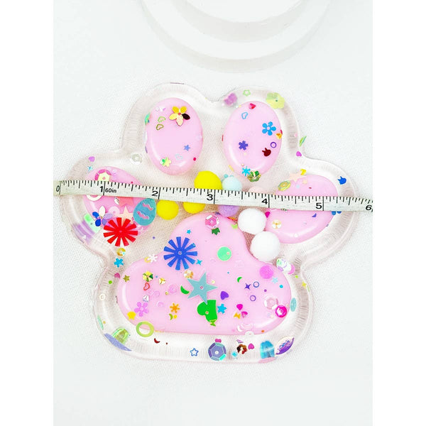 Big Transparent Cat Paw Taba Squishy Toy