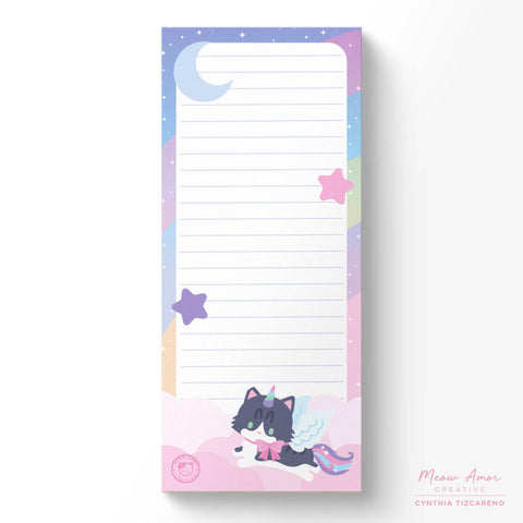 Pegasus Cat To Do List Notepad