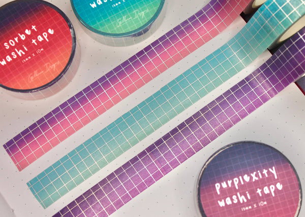 Grid Washi Tape - Multiple Options