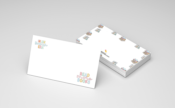 Book Mini Notes - Lunch Box or Happy Mail