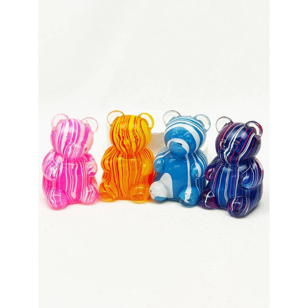Marbled Gummy Bear Maltose Squishy Toy