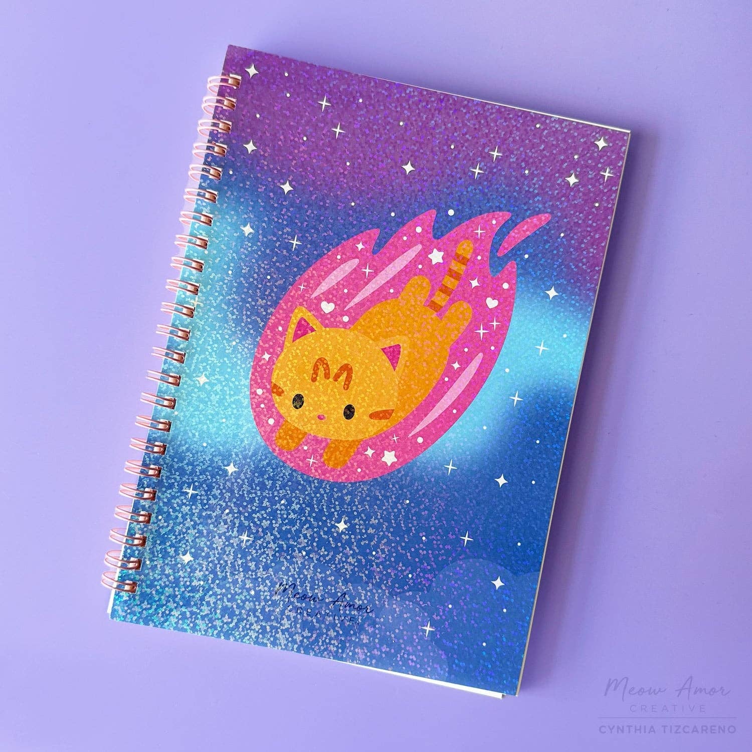 Comet Cat : Reusable Sticker Book