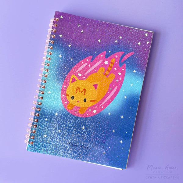 Comet Cat : Reusable Sticker Book