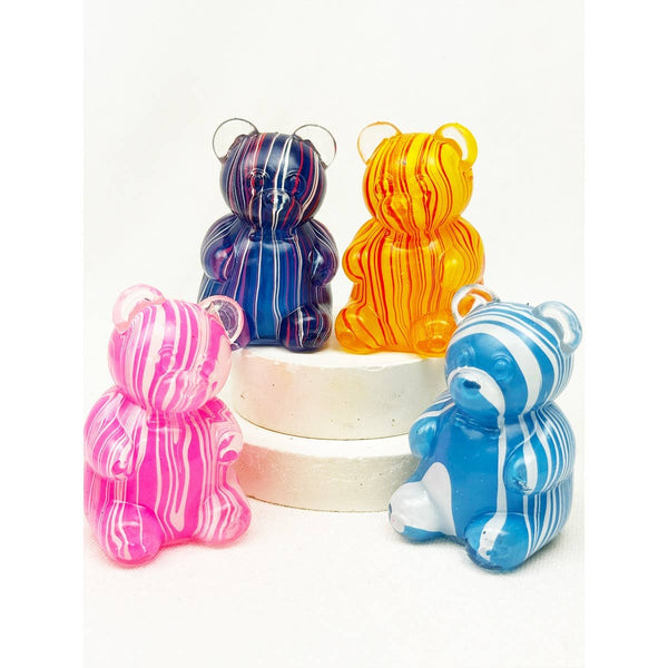 Marbled Gummy Bear Maltose Squishy Toy