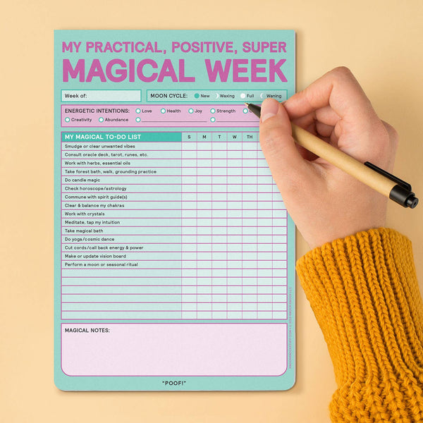 Magical Week Pad (Pastel Version)