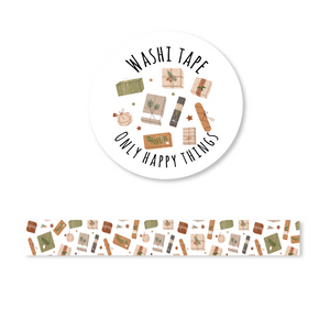 Happy Packages Mail Washi tape