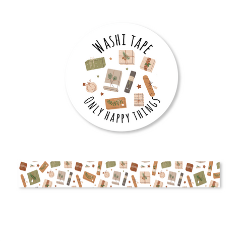 Happy Packages Mail Washi tape