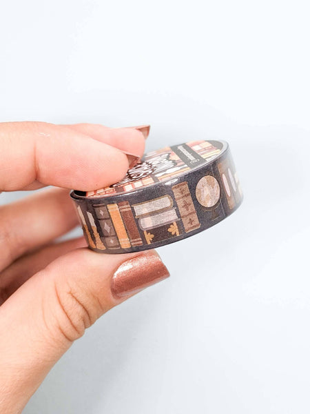 Academia Bookcase Washi Tape