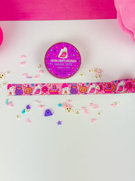 Cotton Candy Halloween Washi Tape