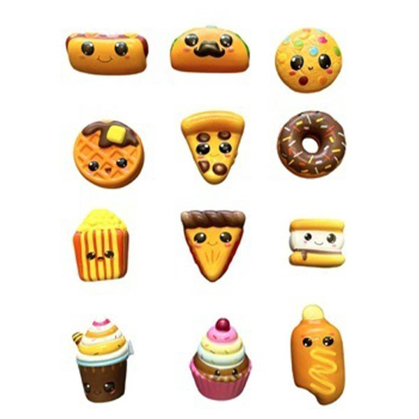 Kawaii Food Slow Rising Squishy Toys – Baked Goods & Snacks