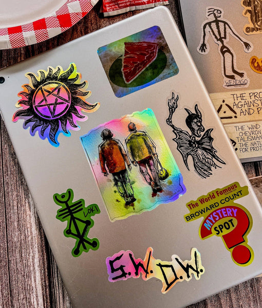 Supernatural John's Journal & Iconic Art Decals (60-Pack)