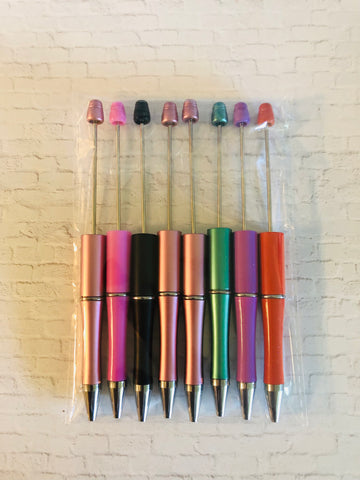 Solid Color Pen Blank Premade Scoops - 8 pieces