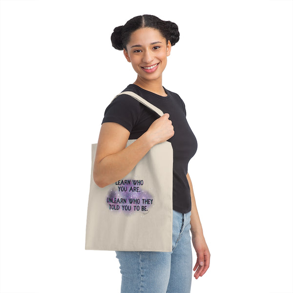 Learn who you are Canvas Tote Bag