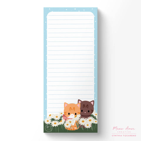 Field of Flowers Cats To Do List