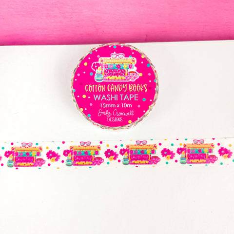 Cotton Candy Books Washi Tape