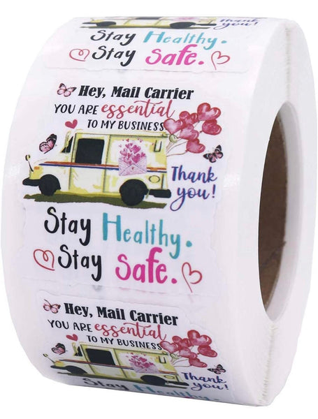 Happy Mail- Hey, Mail Carrier Stickers