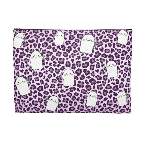 Purple Cheetah Animal Print Stabby Accessory Pouch || Starr Plans Exclusive