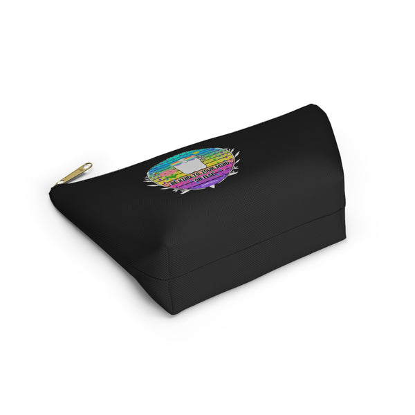 Stabby - Be Kind to Your Mind Black Accessory Pouch w T-bottom