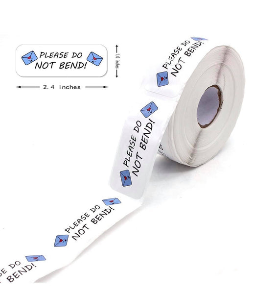 Happy Mail- Please Do Not Bend Stickers