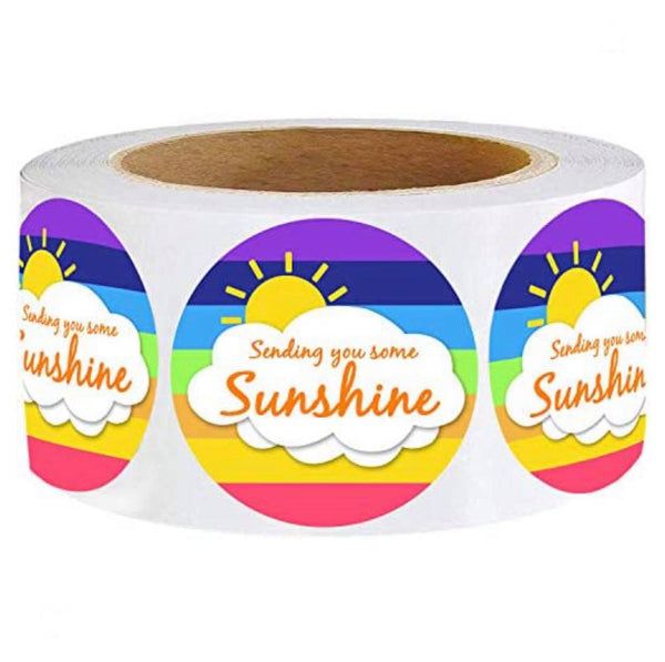 Happy Mail- Stickers || Sending You Some Sunshine ||  Labels for Mail & Packages