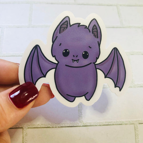 Batty- Spooky Original Version Bat Single Vinyl Sticker