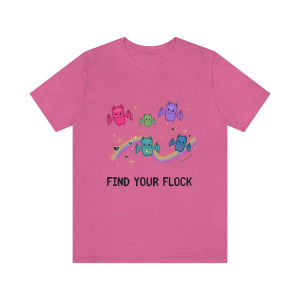 Find your flock Unisex Jersey Short Sleeve Tee || Starr Plans Exclusive