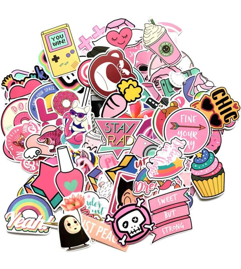 Pink Win Sticker Pretty Powerful Pink Vinyl Sticker Mix – Starr Plans
