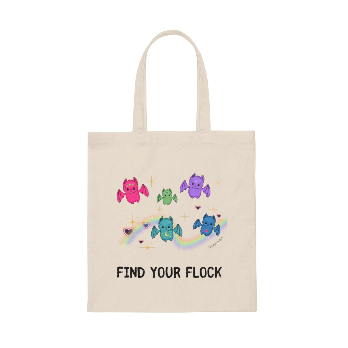 Find Your Flock Canvas Tote Bag
