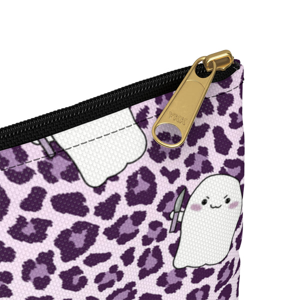 Purple Cheetah Animal Print Stabby Accessory Pouch || Starr Plans Exclusive