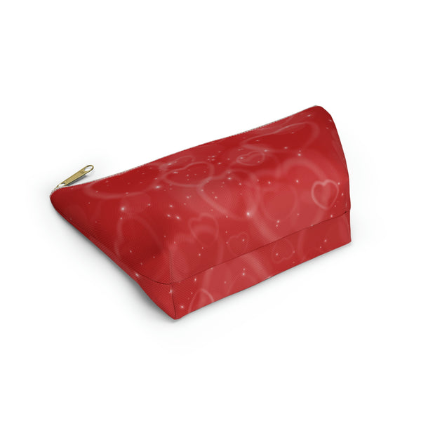 Valentine Heart Accessory Pouch w T-bottom || Starr Plans Exclusive