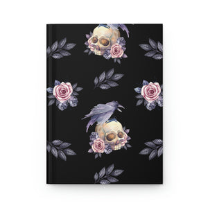 Floral Skull Hardcover Journal Matte || Starr Plans Exclusive