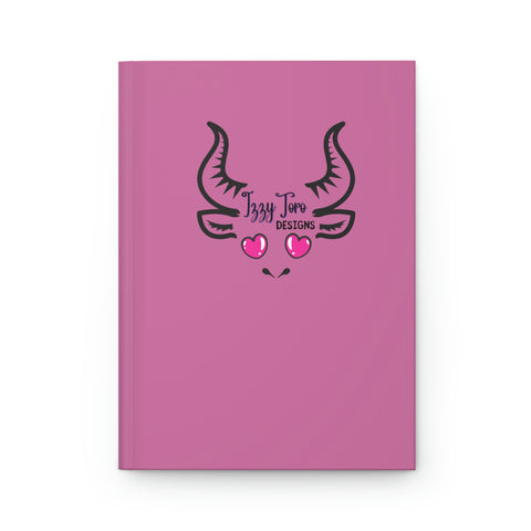 Izzy Toro Designs in Light Pink || Hardcover Journal Matte || Starr Plans Exclusive