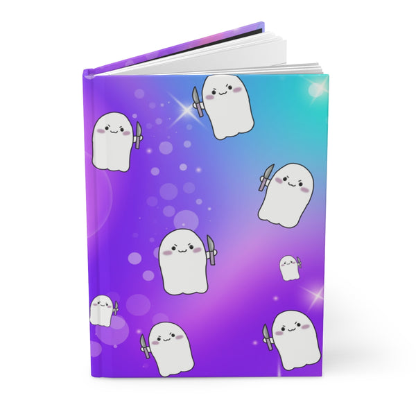 Pastel Goth Galaxy Stabby AOP Hardcover Journal Matte || Starr Plans Exclusive