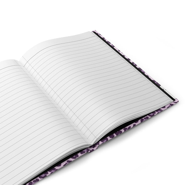 Purple Animal Print Rainbow Stabby Hardcover Journal Matte || Starr Plans Exclusive