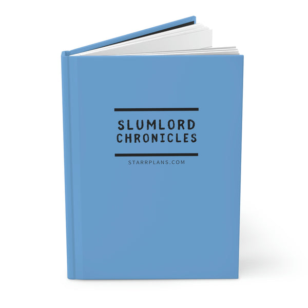Slumlord Chronicles in Light Blue || Hardcover Journal Matte || Starr Plans Exclusive