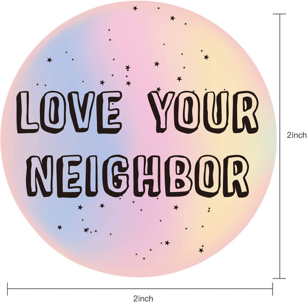 Happy Mail- Love Your Neighbor Stickers