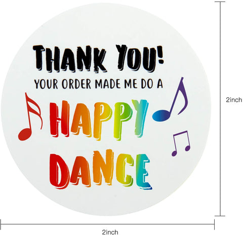 Happy Mail- Happy Dance-  Stickers