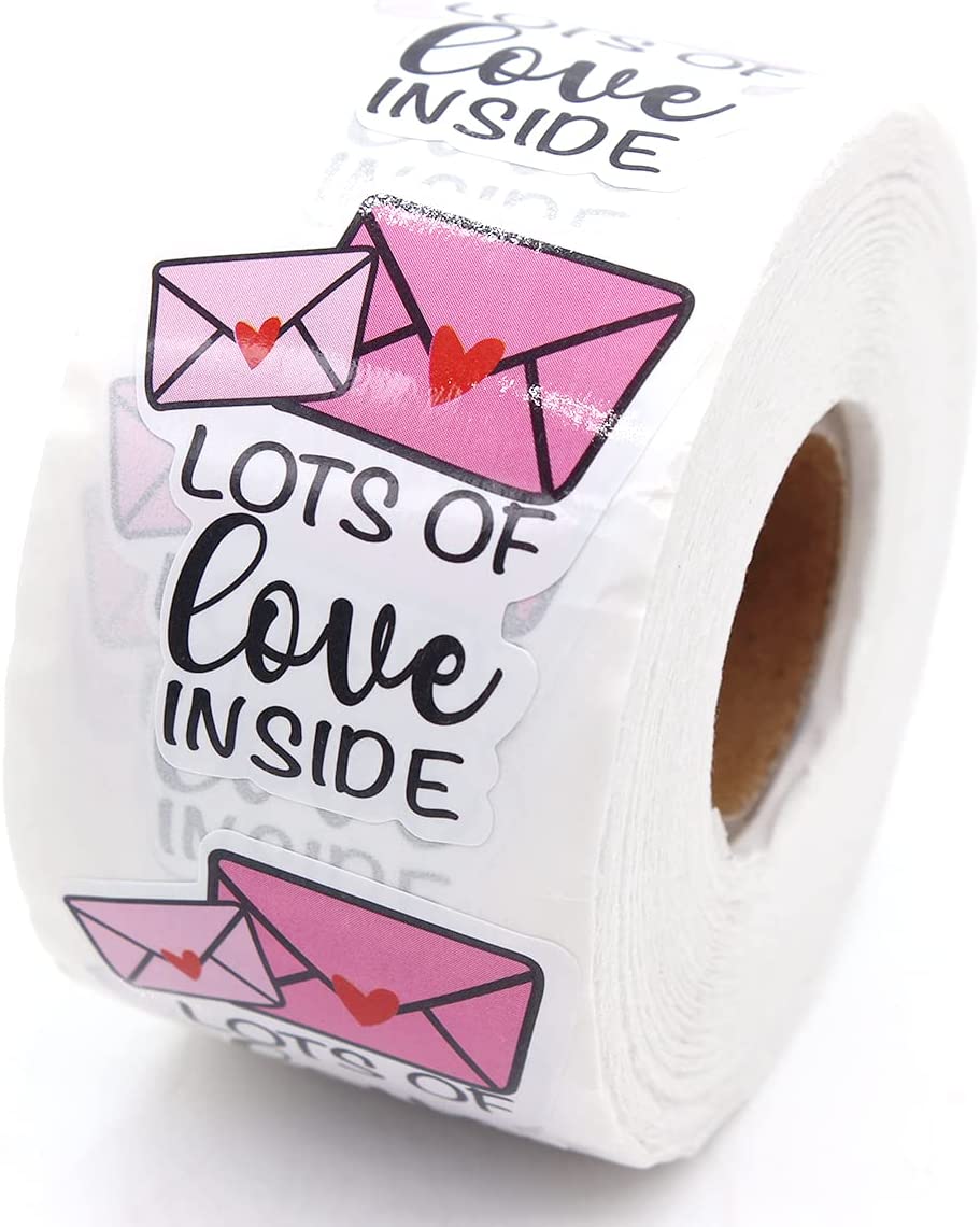 Happy Mail- Stickers || Lots of Love Inside ||  Labels for Mail & Packages
