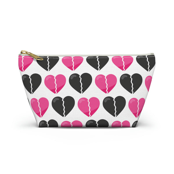 Heartbroken - Anti Valentine || Accessory Pouch w T-bottom || Starr Plans Exclusive