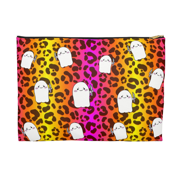 Sunset Animal Print Rainbow Stabby Accessory Pouch || Starr Plans Exclusive