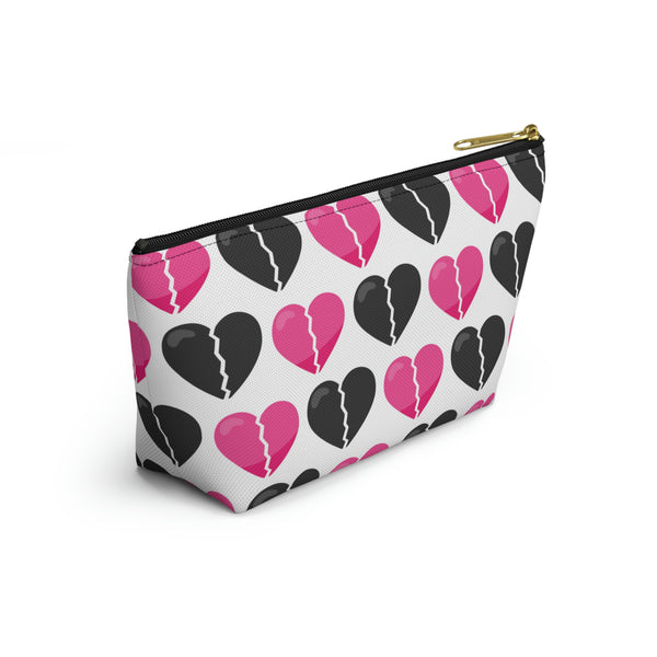 Heartbroken - Anti Valentine || Accessory Pouch w T-bottom || Starr Plans Exclusive