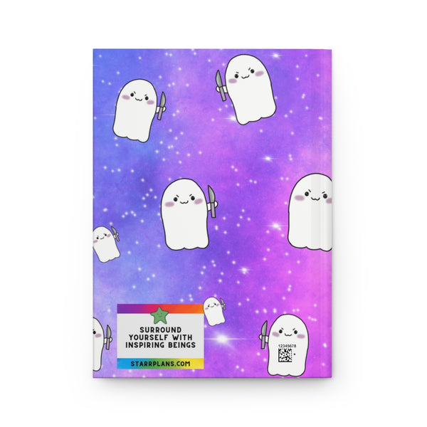 Pastel Goth Galaxy 2 ~ Stabby AOP Hardcover Journal Matte || Starr Plans Exclusive